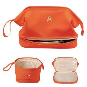 Gifts For Women, Initial Large Makeup Bag, Travel Essentials, Personalized🫱